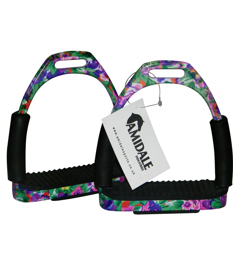 Flexi Stirrups Purple